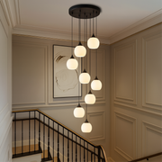 Gade's Villa Staircase Chandelier