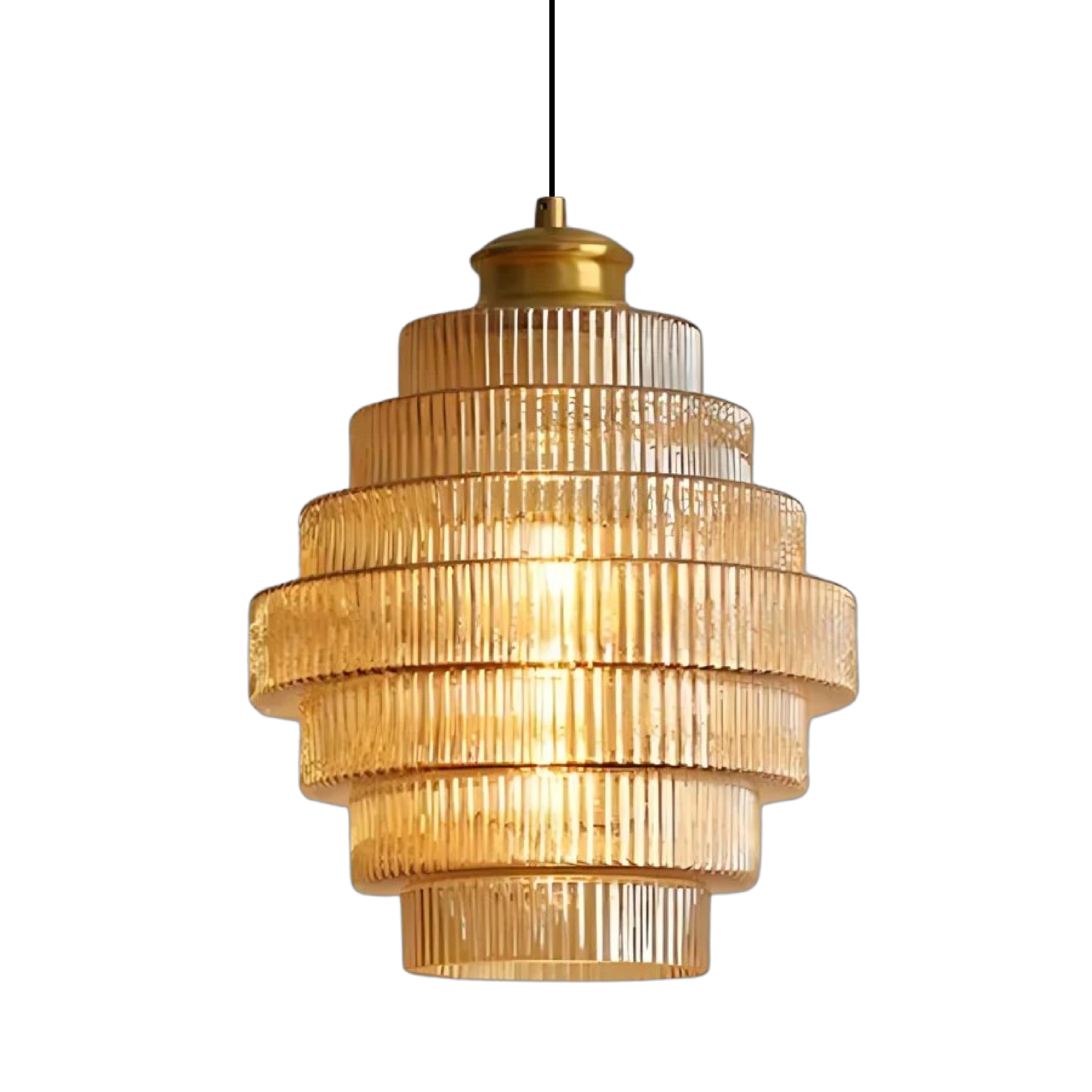 L'otre Glass Pendant Light - Elegant Clear Glass Fixture for Modern Interiors