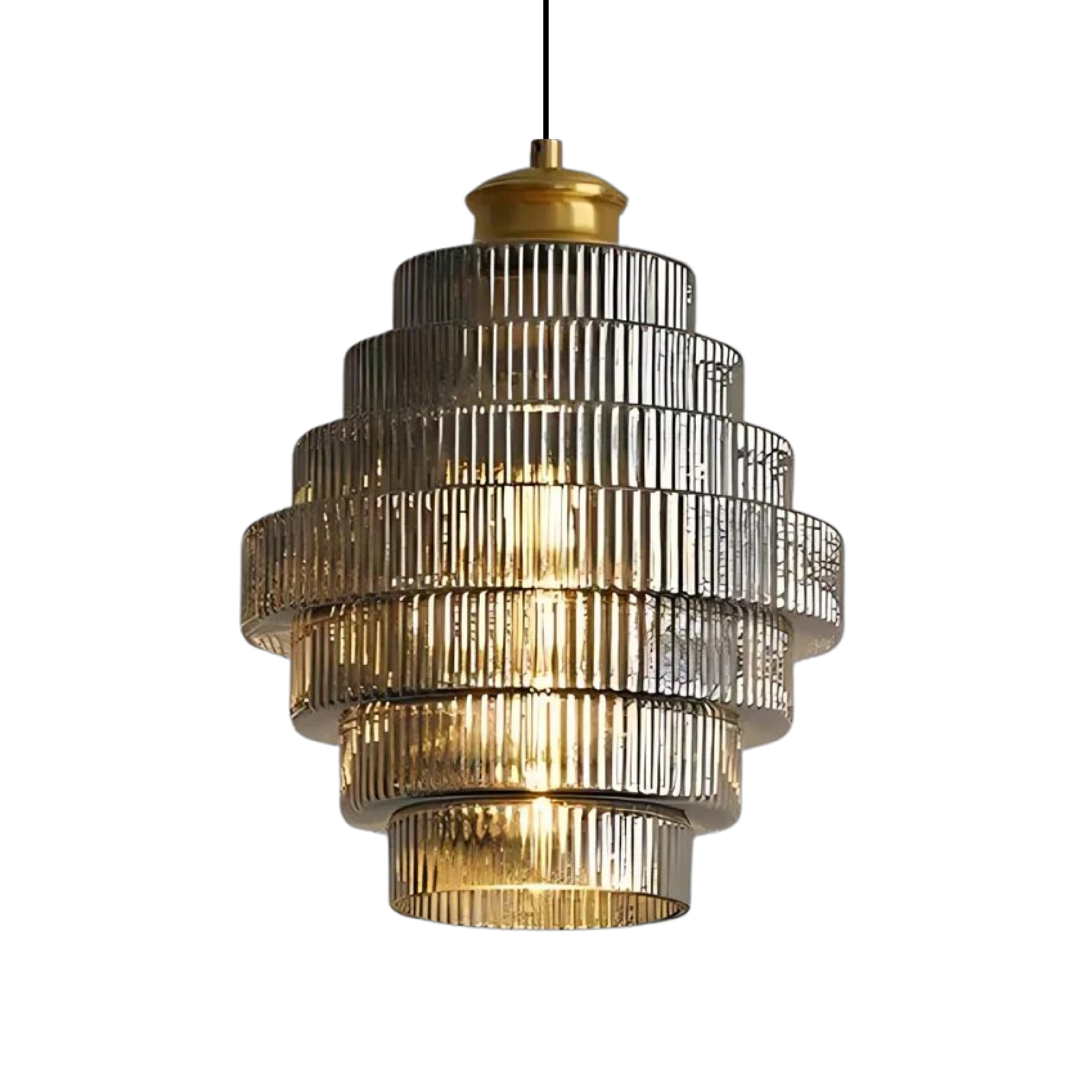 L'otre Glass Pendant Light - Elegant Clear Glass Fixture for Modern Interiors