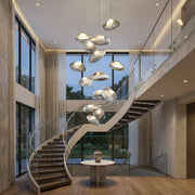 Nordic Glass Villa Chandelier