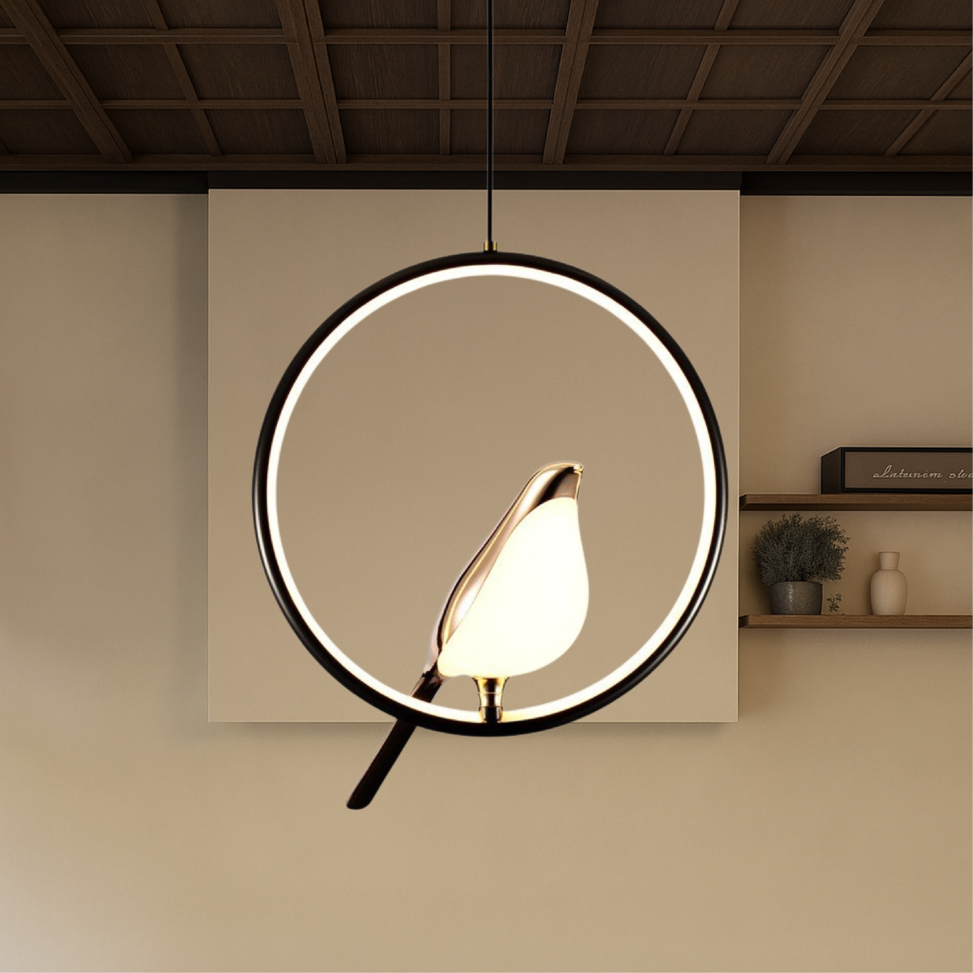 MrBird Modern Pendant Light - Sleek Hanging Lamp
