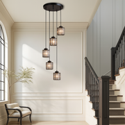 Ida Crystal Staircase Chandelier