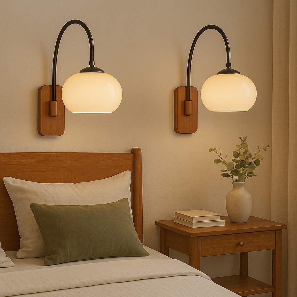 Bauhaus Rotatable Wall Light Khaki