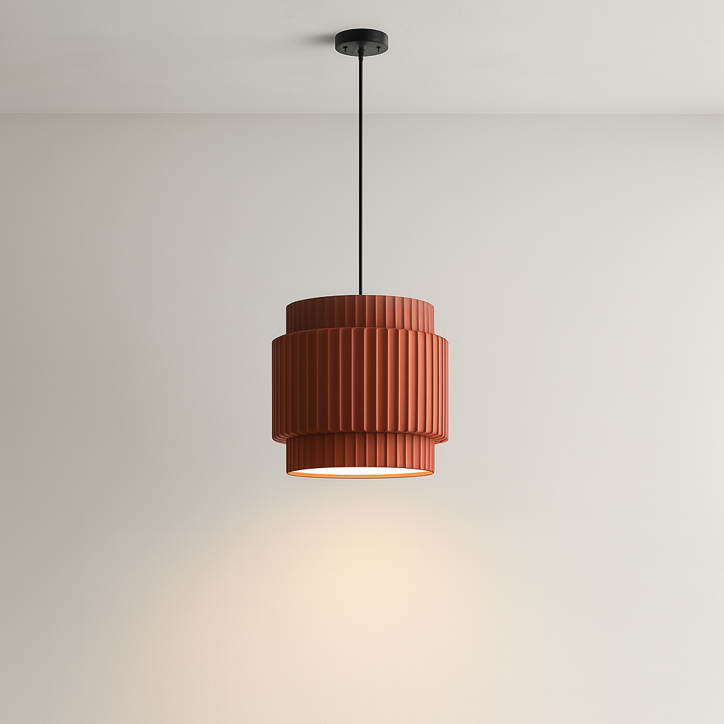 Colorful Ceramic Pendant Light - Modern, Handcrafted Ceiling Fixture