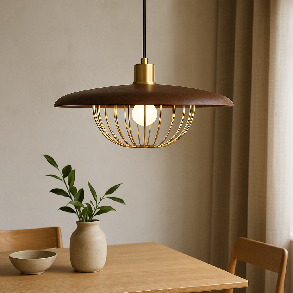 Nordic-Style Pendant Light — Sleek Minimalist Ceiling Lamp