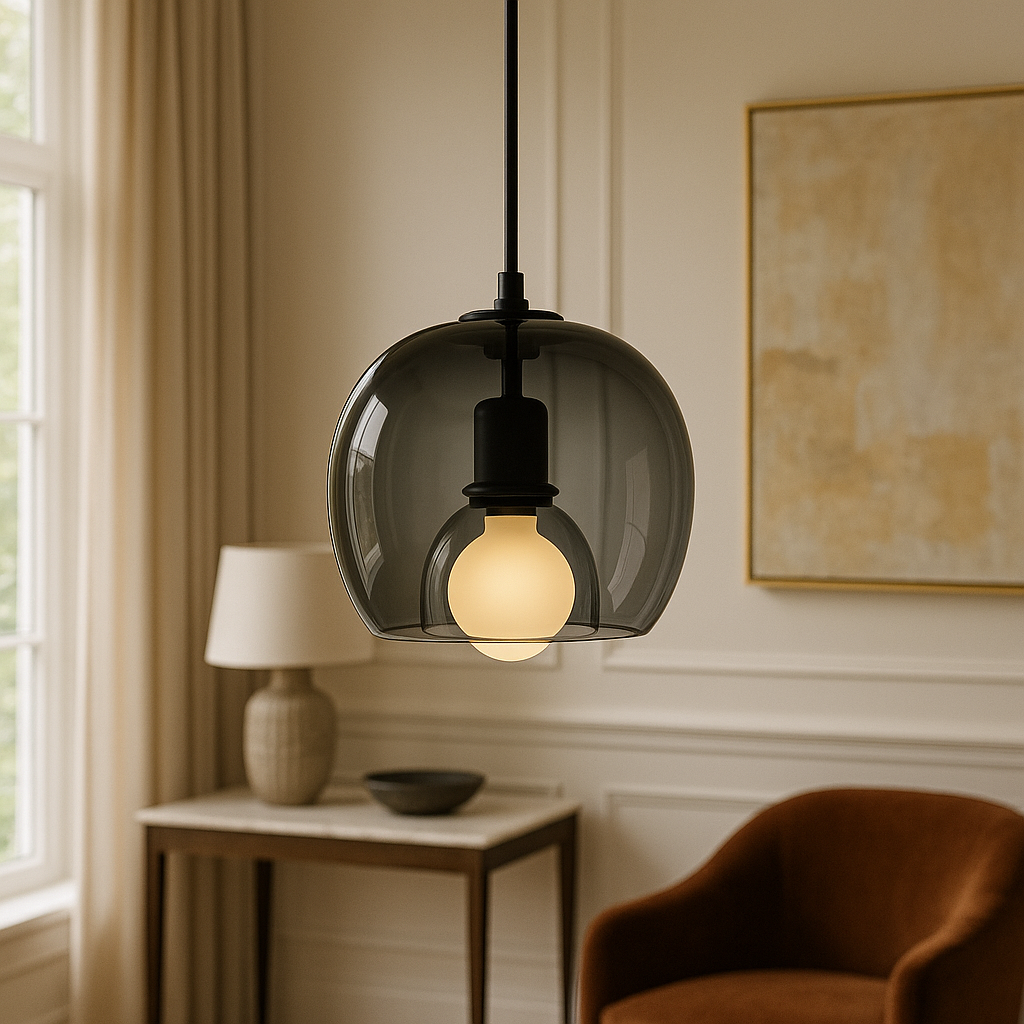 Ures Pendant Light - Modern, Sleek Hanging Fixture