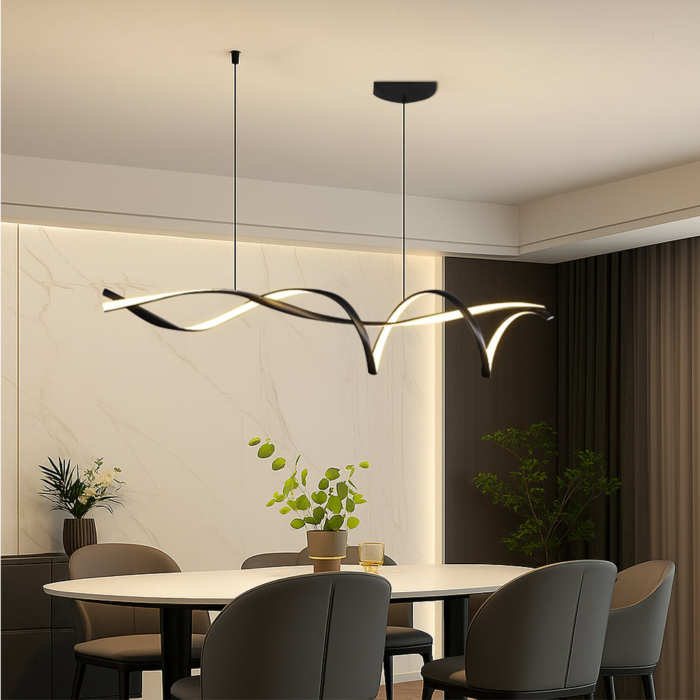 Nordic-Style Kitchen Pendant Light for Dining Table - Minimalist Modern Illumination
