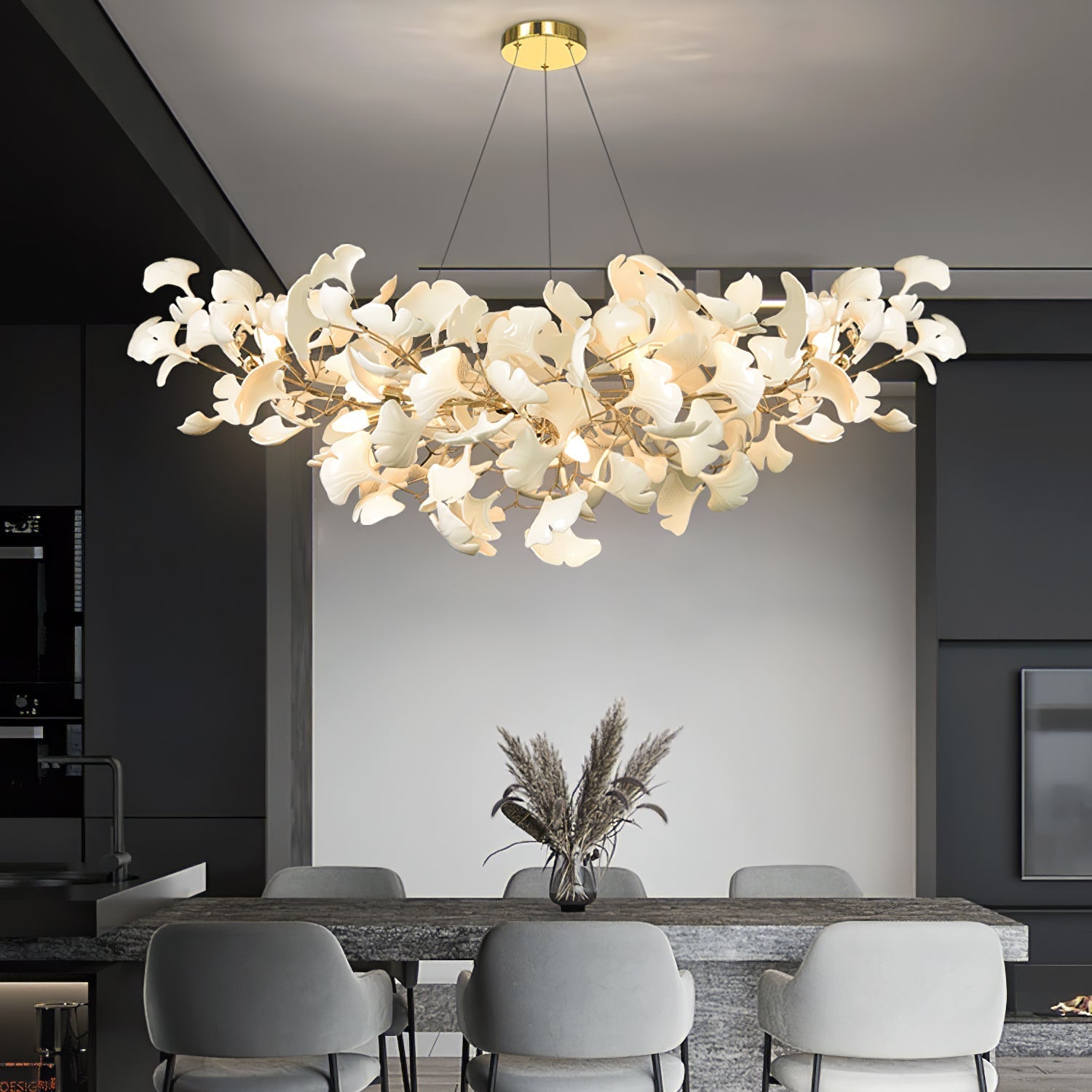 Gingko Chandelier