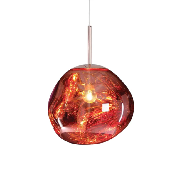 Melt Pendant Light - Sculptural Glass Pendant Fixture for Modern Spaces