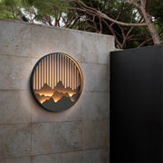 Outdoor Mountain Wall Lamp