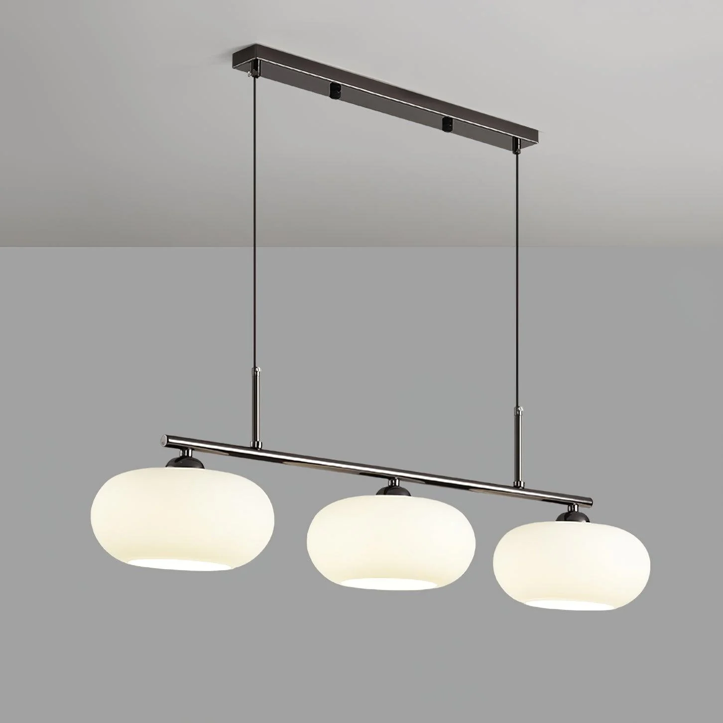 Three-Head Bauhaus Pendant Light