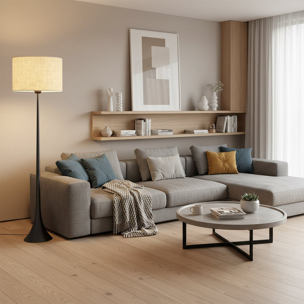 Andero's Silk Floor Lamp