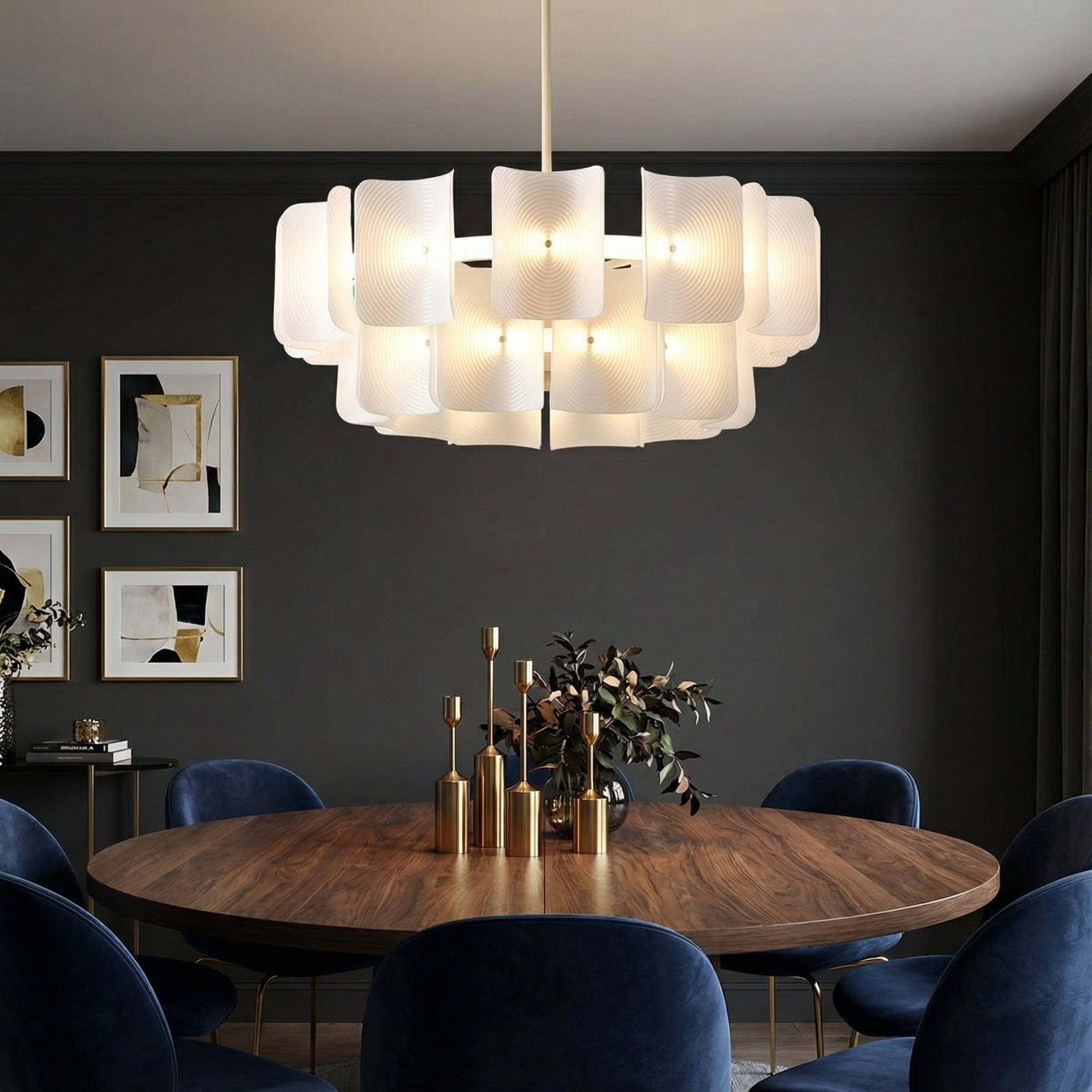 Gerido Wabi Sabi Chandelier