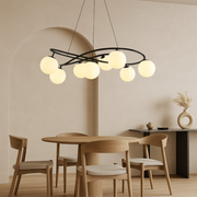 Nordic Retro Black Chandeliers