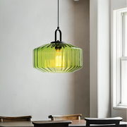 Vibrant Multicolor Glass Pendant Light