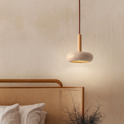 Elegant Travertine Pendant Light