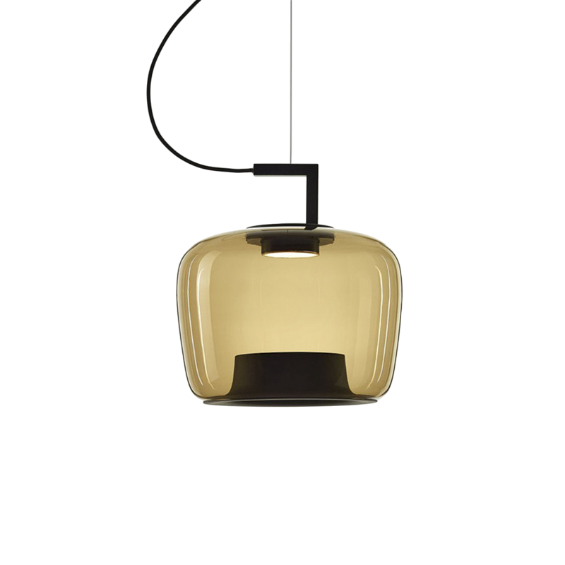 Jaura's Glass Pendant Light: Elegant Glass Pendant Lamp for Modern Interiors